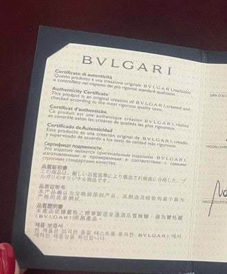 🔴 BVLGARI certificato garanzia originale anello B.zero1 oro giallo 18k Firenze