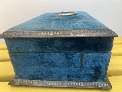 Jewelry Box Vestitoio Victorian Box With Lock 1800 Vintage