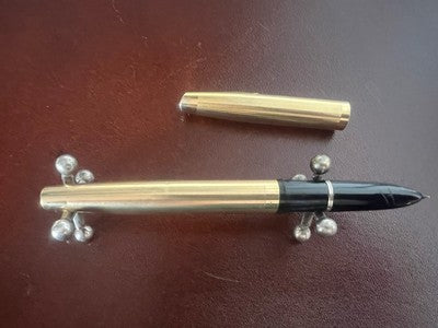 Stilus Stylo-Plume Stylo à Plume Noire À Piston Stylo Plume F Écrit Vintage