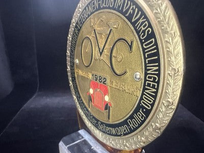 Trophée Ovc Veteranen Club Oberbechinge la Pentecôte Zielfahrt Rallye 1982 