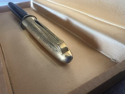 Aurora Stylo-Plume Stylo à Plume 88 Or 14KT Piston Écrit Vintage 1778134