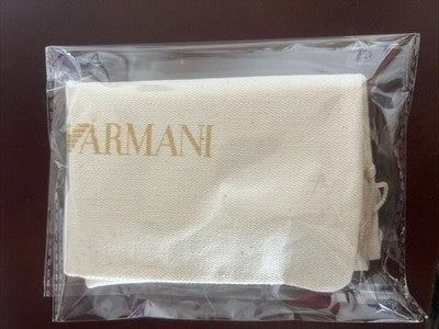 🔴 EMPORIO ARMANI sacca borsa accessori anti polvere o viaggio L 27 h 36 cm