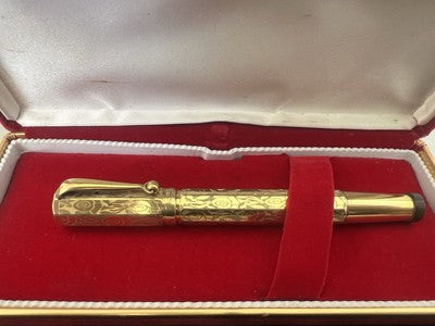 Europe Stylo-Plume Stylo à Plume Rétractable Or Le Histoire Marche Vintage A