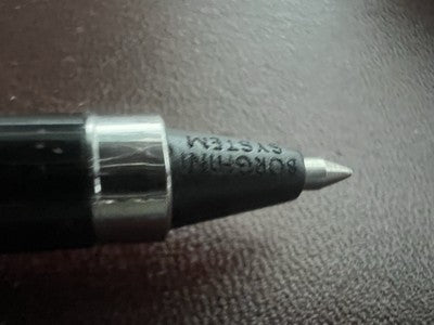 Bambi Stylo-Plume Sphère Avec Cartouche Système Crème Avec Trousse Vintage