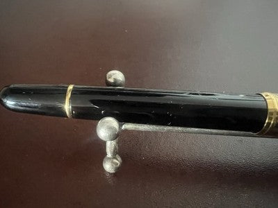 Stylo À Bille AURORA 88 Mod 810 Résine Noire Recharge Roller Écrit Étui