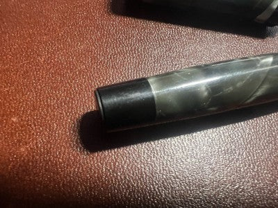 🔴 PALLADIANA penna stilografica celluloide grigia marmorizzata SCRIVE vintage
