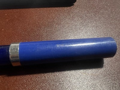 🔴 SHEAFFER penna stilografica blu cartuccia pennino F No Nonsense vintage