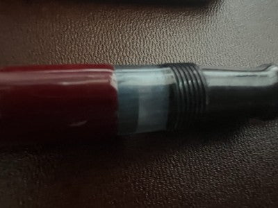 🔴 STYLE Regent M nib piston fountain pen in burgundy writes vintage 