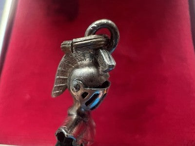 🔴 Croce MASSONICA ciondolo fob placcata oro Fraternal Order Eagles antica