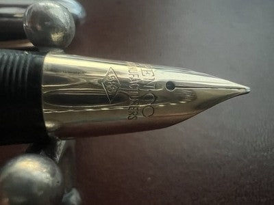 🔴 PEN-CO Füllfederhalter, 53er Diamantfeder, 14 Karat Gold, Vintage Penco E