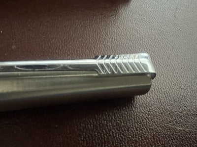 🔴 PARKER penna sfera cromata UL a scatto scrive con astuccio