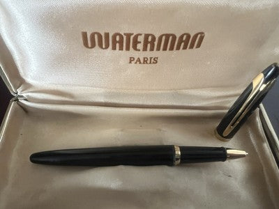 🔴 WATERMAN penna sfera Continental Paris scrive con scatola vintage