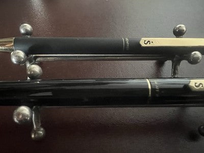 Red Sheaffer Sentinel Lack F4 Füllfederhalter + Kugelschreiber Vintage Set Box 