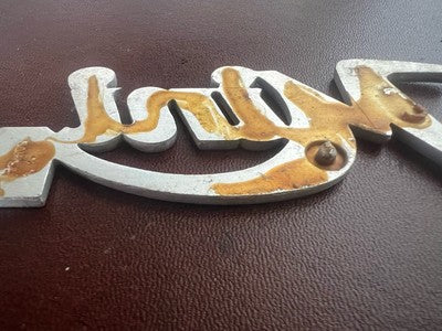 🔴 MINI 1000 stemma auto emblema scritta logo targhetta metallo ORIGINALE