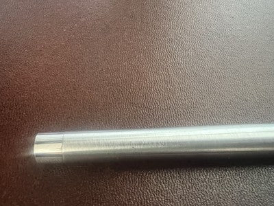 🔴 PAPERMATE penna stilografica cromata pennino M con astuccio vintage