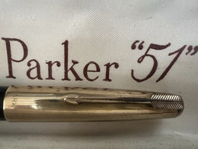 Parker Pen Fountain Pen 51 With Group Charge 96527 Vintage