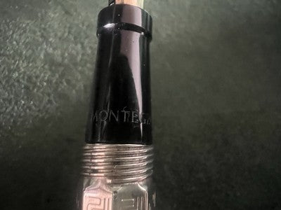 🔴 MONTEGRAPPA penna stilografica ARGENTO 925 Reminiscence greca pennino ORO F