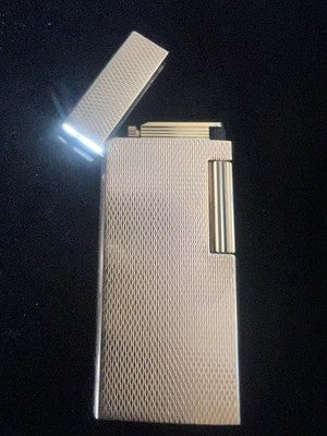 🔴 FELTER PARIS accendino metallo dorato parti di ricambio riparazione vintage