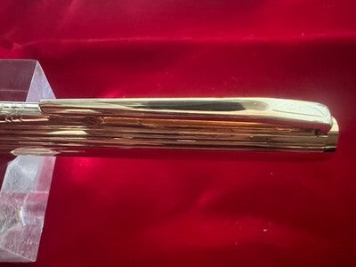 Pluma Estilográfica MONTBLANC Noblesse Con Plumín De ORO 14 kt Y Estuche