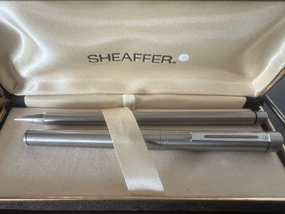 Sheaffer Stylo-Plume Stylo à Plume + Druckbleistift Imperial Triumph Chrome Vintage 