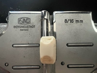 Presse Encolleuse ISING 8/16 MM Bande Placage D’Épissage Machine Pro NOS
