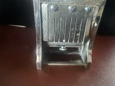 🔴 BUFFETTI Timbro numeratore automatico metallo pieno 10062 6x5½ vintage '60