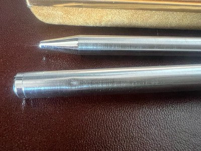 🔴 AURORA penna stilografica Marco Polo pennino F con converter e sfera set