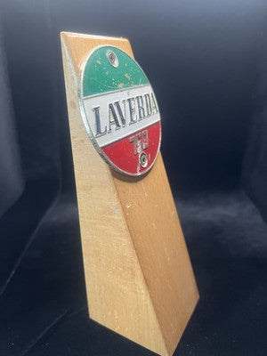 Laverda 750 Armes Moto Couverture Réservoir Métal Badge Original Vintage 1970