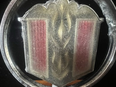 🔴 Chevrolet Malibu car emblem badge ORIGINAL vintage 1974-1977 