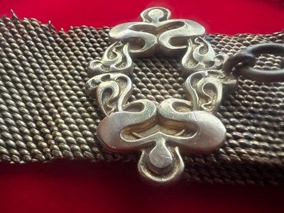 Chaîne Montre Poche Victorienne Avec Sceau Vierge Pinchbeck Antique 1800 N4