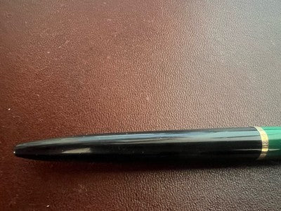 Pelikan Stylo-Plume Sphère K150 Vert Noire Mécanisme à Bouton Écrit Vintage