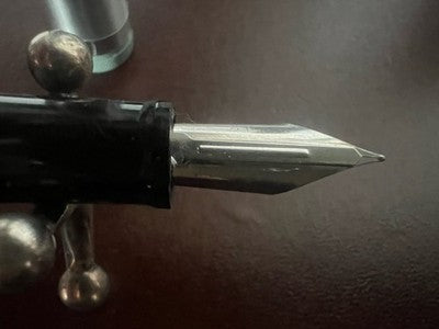 Wearever Stift Füllfederhalter Zelluloid Grau Hebel Schreibt Vintage USA '30