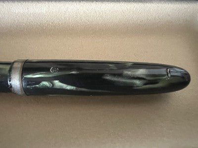 Montegrappa Stylo-Plume Stylo à Plume Extra Celluloid Bouton Bas Écrit Vintage 