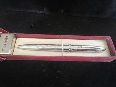 🔴 Matita meccanica NOREX metallo 5 COLORI scrittura scrive vintage