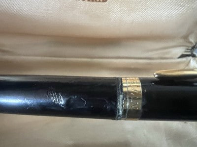 🔴 WATERMAN penna sfera Continental Paris scrive con scatola vintage