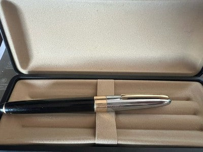 🔴 PEN-CO Füllfederhalter, 53er Diamantfeder, 14 Karat Gold, Vintage Penco E