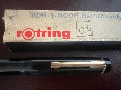 Koh I Noor Pen China 0,5 Rotring Celluloid 1 Generation Germany Vintage