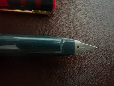 Auretta Stylo à Plume + Sphère Set Rouge Publicitaire Avec Boîte NOS 