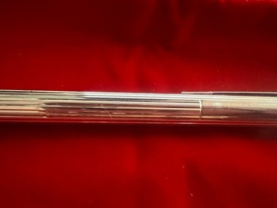 🔴 MONTBLANC penna sfera Noblesse in metallo cromato lucido scrive vintage