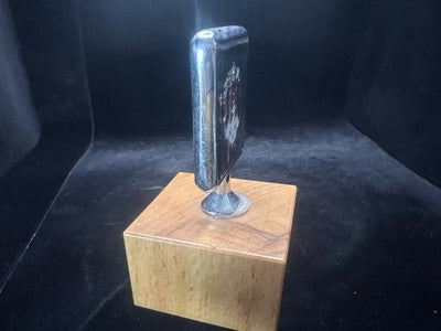 🔴 Mascotte stemma araldico smaltato 1983 su base legno originale vintage