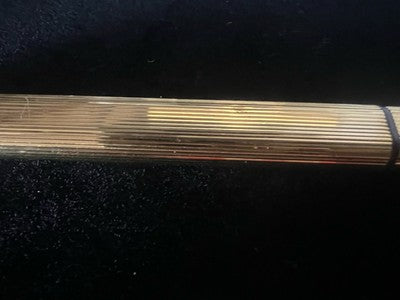 CARTIER Stylo À Plume Vendôme Trinity Nib F Plaqué Or A