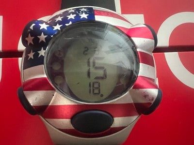 🔴 SWATCH orologio uomo FLOATING DOT USA Irony Beat YQS1000 vintage 1998