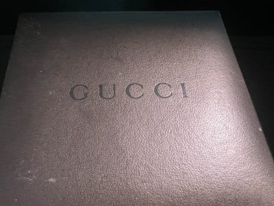 🔴 GUCCI box scatola orologio bracciale astuccio cofanetto custodia con cuscino
