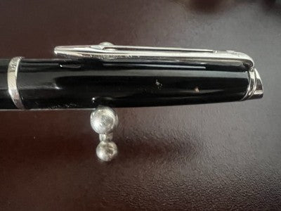 Waterman Stylo-Plume Stylo à Plume Emisphere Laque Noire F Avec Cartouches