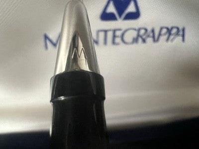 Montegrappa Stylo-Plume Sphère Reminiscence Argent 925 Et Diamant Limitée