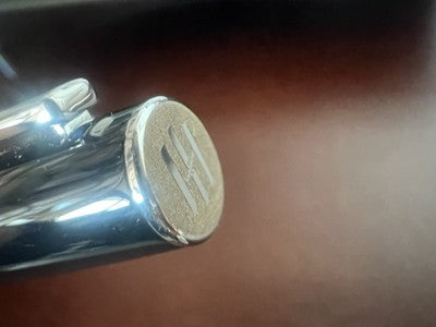 Montegrappa Stylo-Plume Sphère Fortuna Noire Avec Garantie Ed Trousse Nouvelle