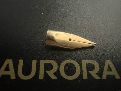 🔴 AURORA penna stilografica PENNINO ORO 14 KT 585 per Hastil M medio