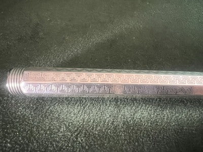 🔴 MONTEGRAPPA penna stilografica ARGENTO 925 Reminiscence greca pennino ORO F