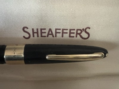 DER SHEAFFER Stift Füllfederhalter CP H-M Feder Gold Snorkel Fill Schreibt