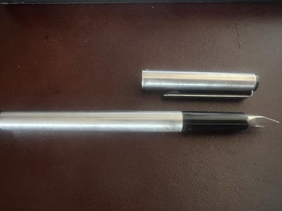 🔴 PELIKAN penna stilografica cromata SIGNUM P505 con cartucce vintage